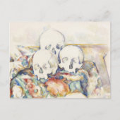 De drie schedels van Paul Cézanne Briefkaart (Voorkant)