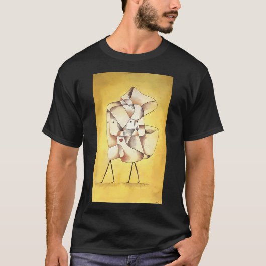 De drie schoorstenen Les trois chemineÌes Albert T-shirt (Voorkant)