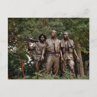 De drie soldaten briefkaart