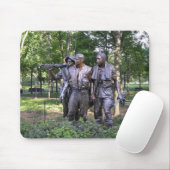 De drie soldaten mousepad muismat (Met muis)