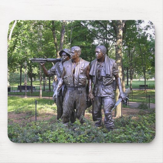 De drie soldaten mousepad muismat (Voorkant)