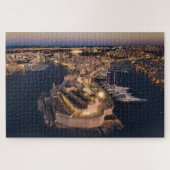 De drie steden Valletta Malta: luchtkap Legpuzzel (Horizontaal)
