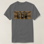 De drie stormen t-shirt (Design voorkant)