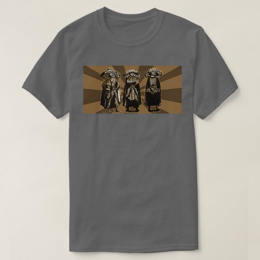 De drie stormen t-shirt (Design voorkant)