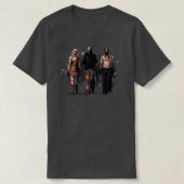De drie t-shirt (Design voorkant)