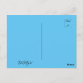 De drie tanden briefkaart (Achterkant)