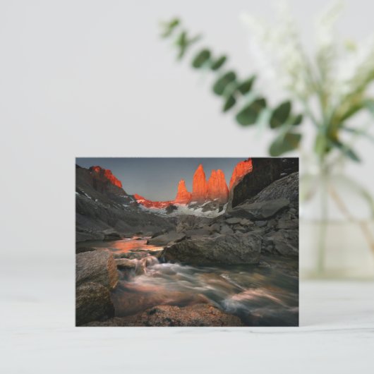 De drie torens briefkaart (Staand voorkant)