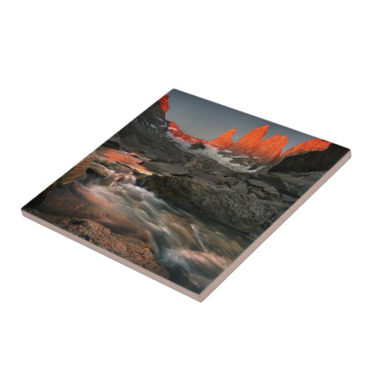 De drie torens tegeltje (Zijkant)