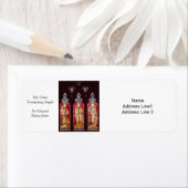 De drie Trumpetalige Angels van Burne-Jones Etiket (Insitu)