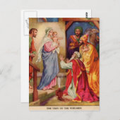 De drie verstandige mannen briefkaart (Voorkant / Achterkant)