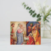 De drie verstandige mannen briefkaart (Staand voorkant)