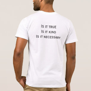 De Drie Voordat Je Spreekt T-shirt