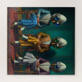 De drie waarnemers legpuzzel (Horizontaal)