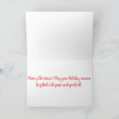 De drie wijze Mannen Bedankkaart (Binnen)