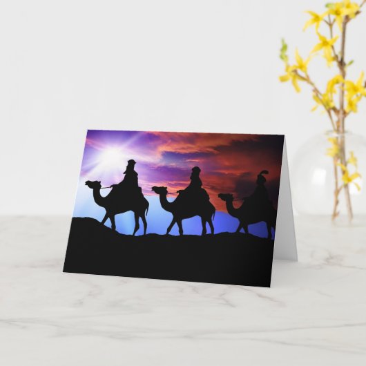 De Drie Wijzen Kaart (Gele Bloem)