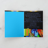 De drie Wise Mannen kerstkaart Bedankkaart (Binnen)