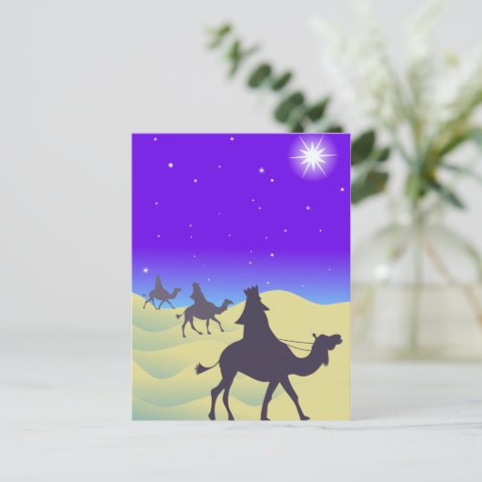 De drie Wisemen Briefkaart (Staand voorkant)
