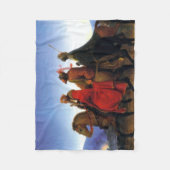 De drie Wisemen Fleece Deken (Voorkant)