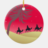 De drie Wisemen Keramisch Ornament (Achterkant)