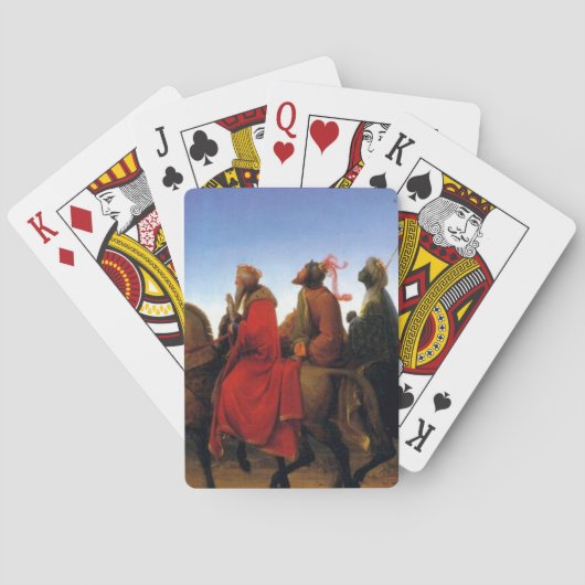 De drie Wisemen Pokerkaarten (Achterkant)