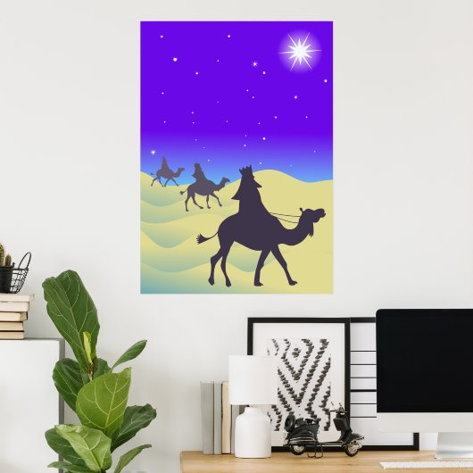 De drie Wisemen Poster (Thuiskantoor)