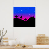 De drie Wisemen Poster (Keuken)