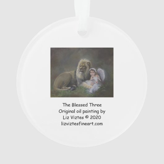 De drie zegels ornament (achterkant)