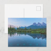 De drie zussen bij zonsopgang briefkaart (Voorkant / Achterkant)