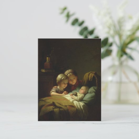 De drie zussen briefkaart (Staand voorkant)