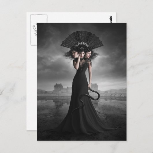 De drie zussen briefkaart (Voorkant / Achterkant)