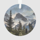 De drie zussen - de Canadese Rocky Mountains Ornament (achterkant)