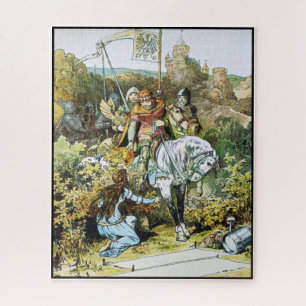 "De drie zussen" ~ feiale tabel ~ * ~ Legpuzzel