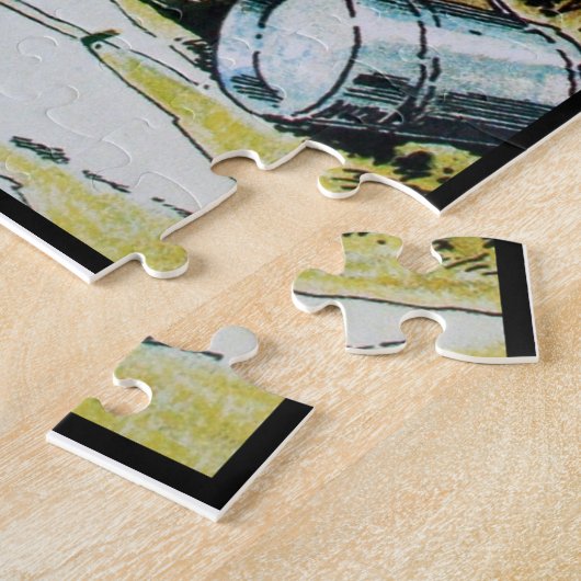 "De drie zussen" ~ feiale tabel ~ * ~ Legpuzzel (Zijkant)