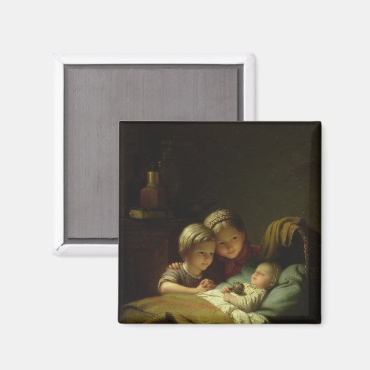 De drie zussen magneet (Voorkant / Achterkant)