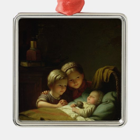 De drie zussen metalen ornament (Voorkant)