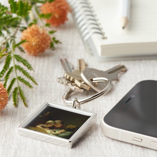 De drie zussen sleutelhanger (Zijkant)