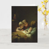 De drie Zusters Kaart (Gele Bloem)