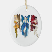 De driedaagse versiering keramisch ornament (Rechts)