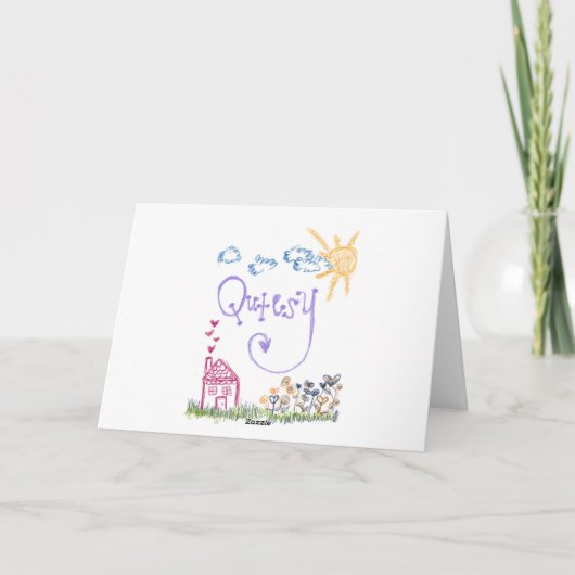 De Driehoeken van Kerstmis Feestdagen Kaart (Achterkant)