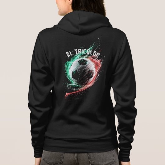 de driekleur hoodie (Achterkant)