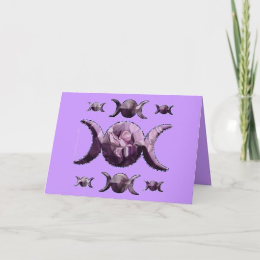 De drievoudige Kaart van de Maan (Voorkant)