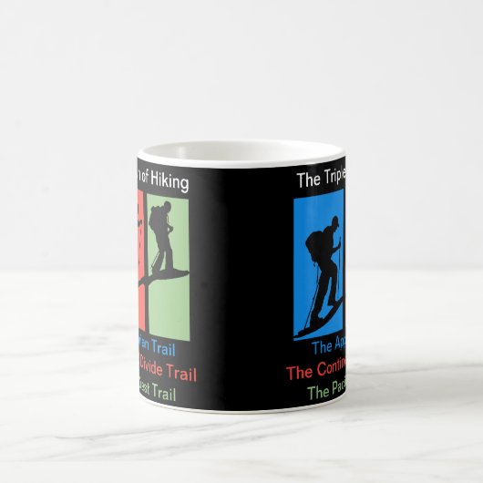 De drievoudige kroon van de Mok van het wandelenkk (Center)