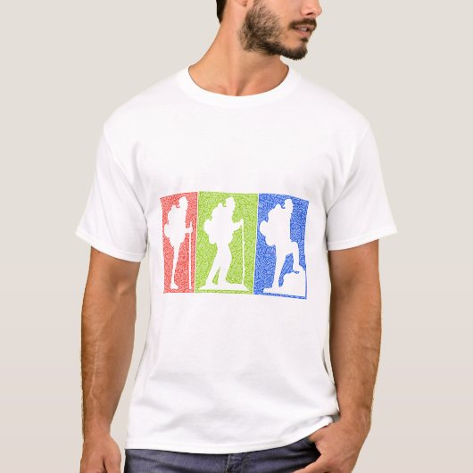 De drievoudige kroon van het Hiking T-shirt (Voorkant)
