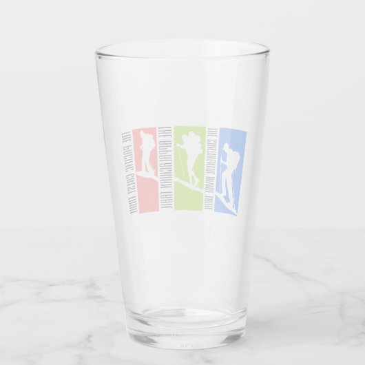 De drievoudige kroon van wandelglas glas (Achterkant)