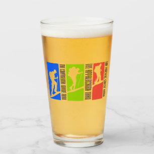 De drievoudige kroon van wandelglas glas