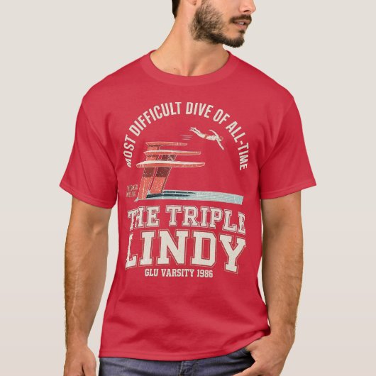 De drievoudige Lindy T-shirt (Voorkant)