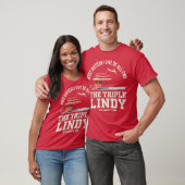 De drievoudige Lindy T-shirt (Unisex)