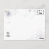 De drievoudige Maansteen van de Maan Briefkaart (Achterkant)