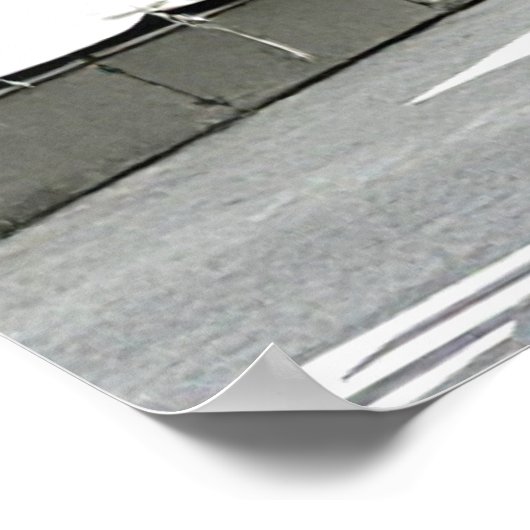 De drievoudige sprint Parijs-Roubaix 1981 Poster (Hoek)