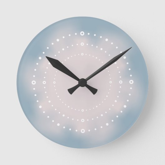 De drievoudige Tekens van de Tijd Ronde Klok (Voorkant)